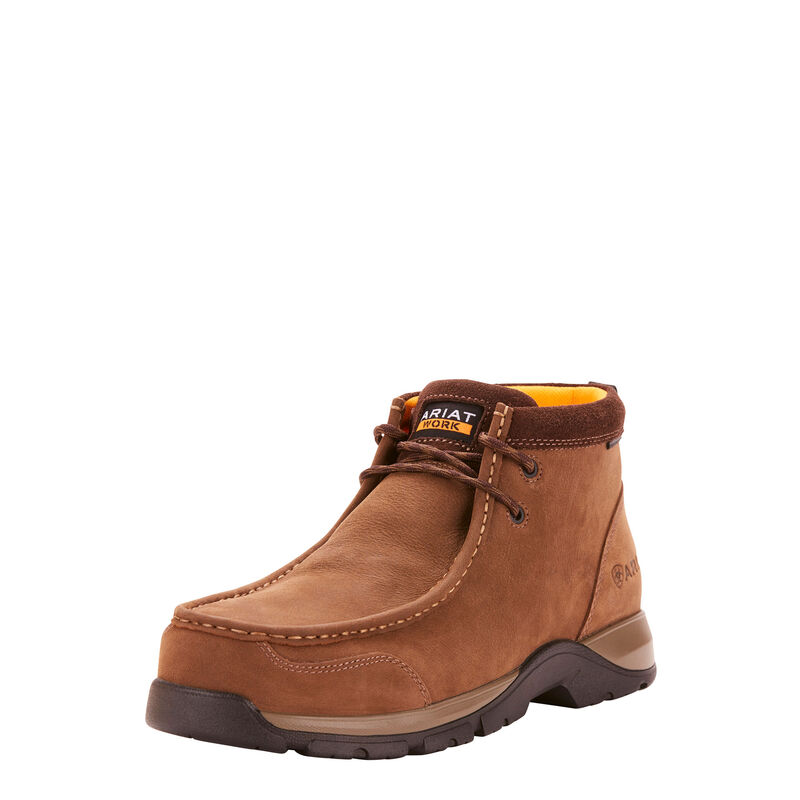 Ariat Edge Lte Moc Composite Toe - Miesten Ruskea Työsaappaat ( SQJHMR-583 )